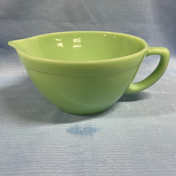 Fire King Kitchen Fire King Green Jadeite Oven Ware Batter Bowl Poshmark